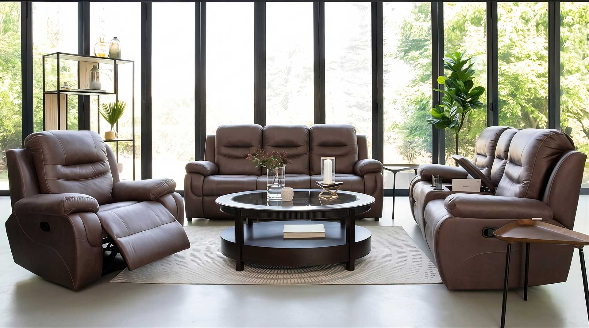 Brown couch lifestyle image